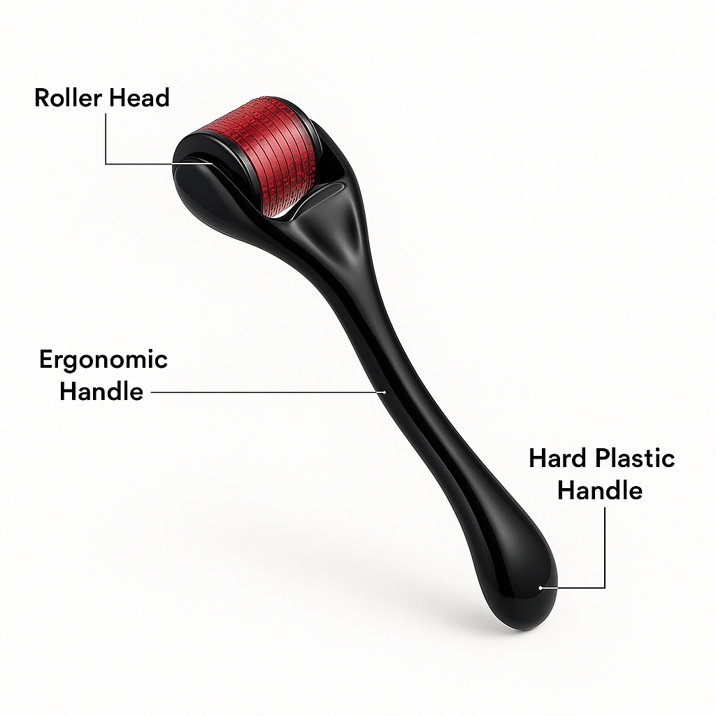 🧠 Derma Roller for Hair & Beard Growth – Regrow Naturally!