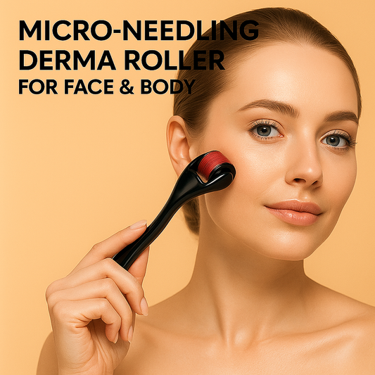🧠 Derma Roller for Hair & Beard Growth – Regrow Naturally!